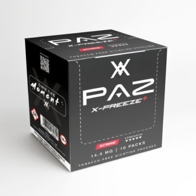 PAZ Tobacco Free Nicotine Pouch Packets 10x1