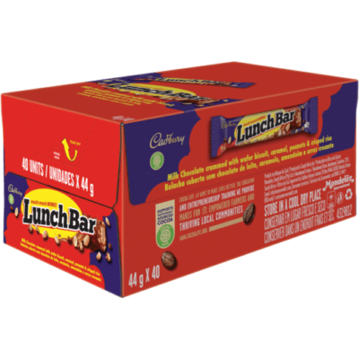 Cadbury Large Lunch Bar Chocolate 40x44g